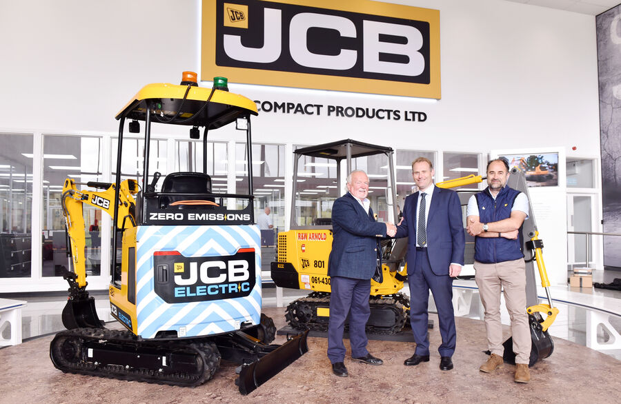 JCB電動微挖再獲新訂單！